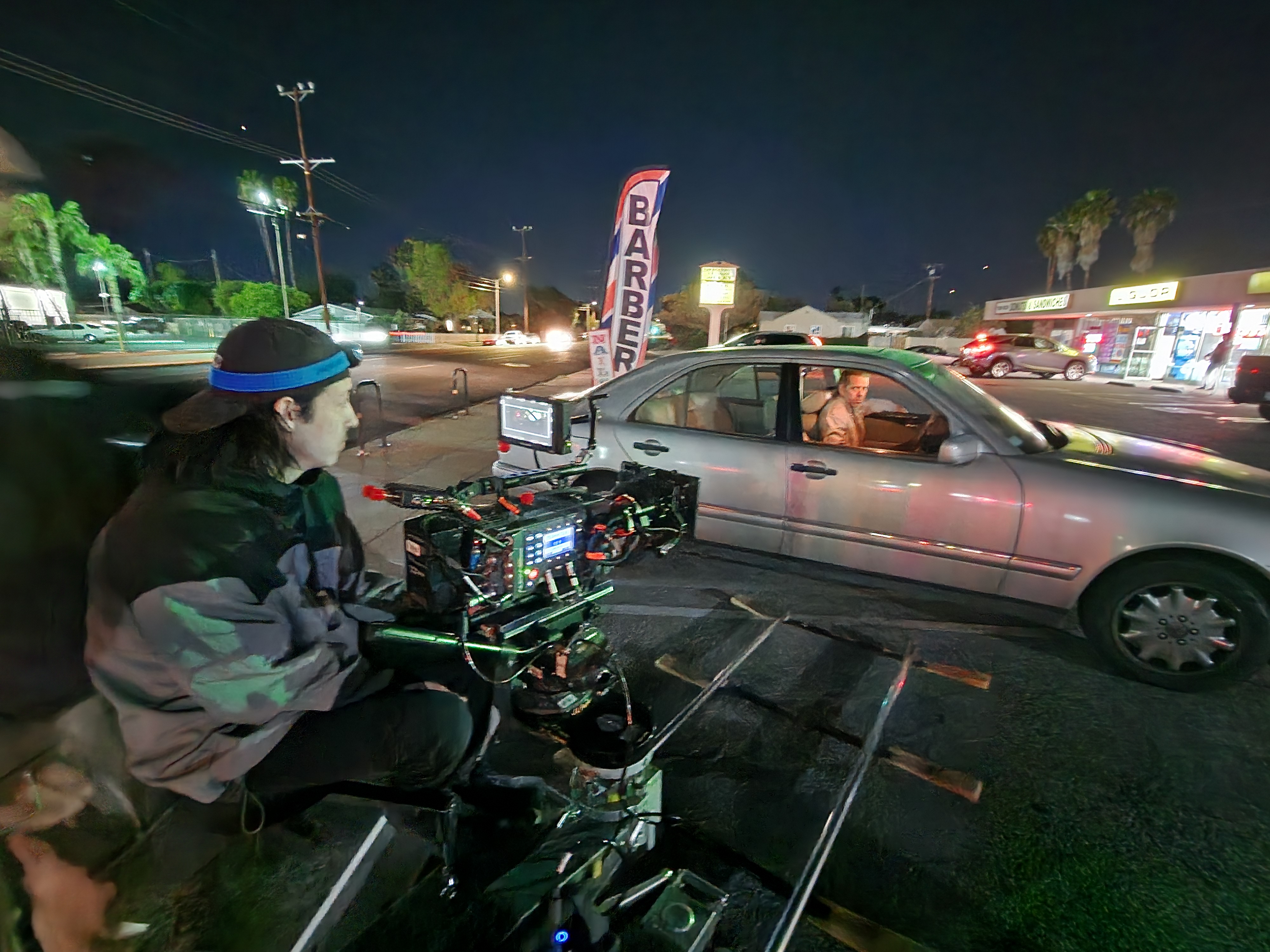 On set