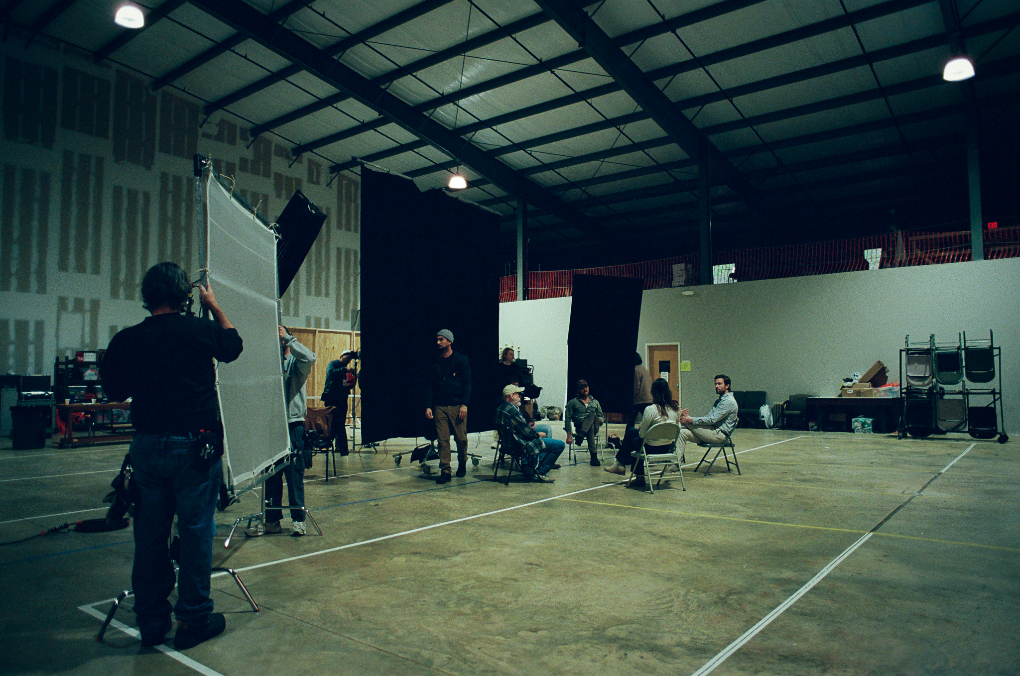 On set